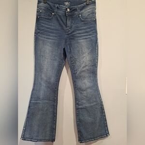 Ever flex wide leg jeans